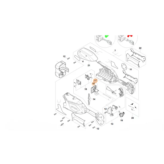 STIHL  Wiązka kabli 4859 440 3023